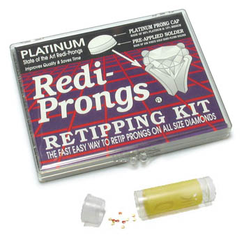 Redi-Prong� Kit Round Platinum 