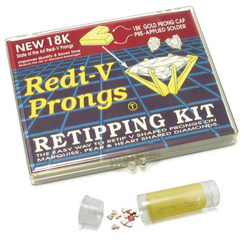 Redi-V Prong� Kit V-Shaped 18K 