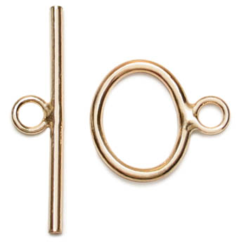 Toggle Clasp - Yellow Gold Filled