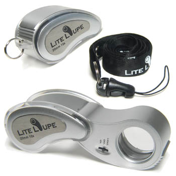 Lite Loupe Folding 10X Silver