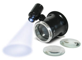 Loupe with LED Light 10X 