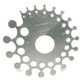 Aluminum Stone & Setting Gauge
