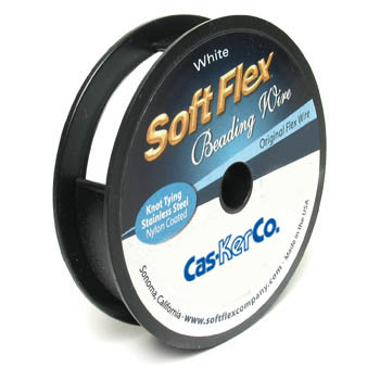 Bead Cord - Soft Flex Wire White 0.019