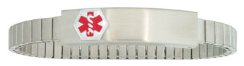 Medical Alert Bracelet Ladies' Expansion Stainless Steel DTJ-31
