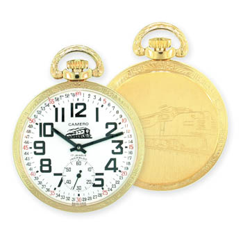 Pocket Watch - Railroad Yellow