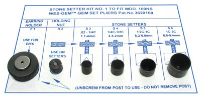 GEM SET Prong Tightening Attachments