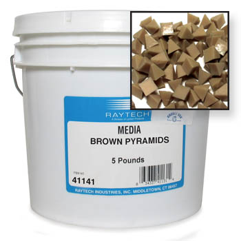 Tumble Media Brown Pyramids