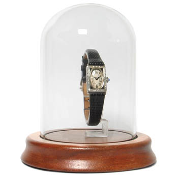 Wrist Watch Dome, Walnut Base