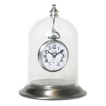 Watch Dome Pewter Finish Base
