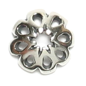Bead Cap - Sterling