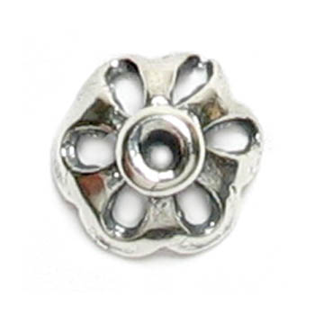 Bead Cap - Sterling