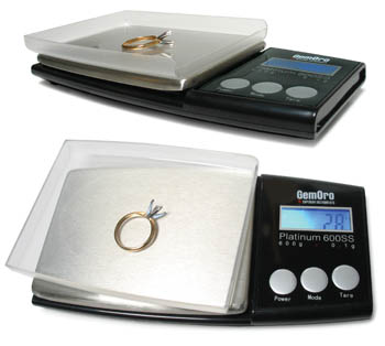 GemOro Platinum 600SS - 600 Gram Pocket Scale