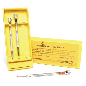 Screwdrivers Bergeon 4063-A Set of Three