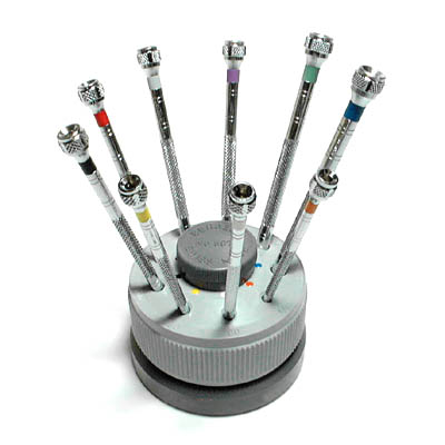 Screwdrivers Bergeon 5970 Set of Nine