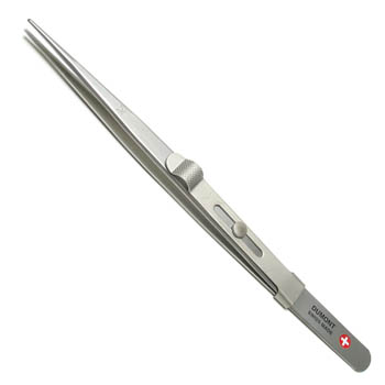 Locking Tweezers Stainless Steel Medium Point
