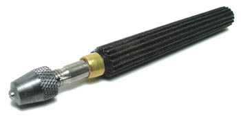 Pin Vise with Wood Handle in Two Sizes