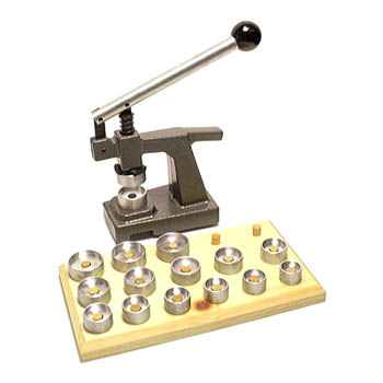 Watch Case Press with Metal Dies