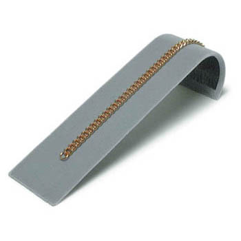 Bracelet Display, Gray Velvet