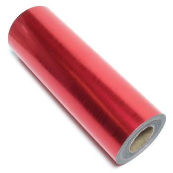 Gift Wrap - Red Foil Moir�