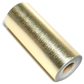 Gift Wrap - Embossed Gold Foil