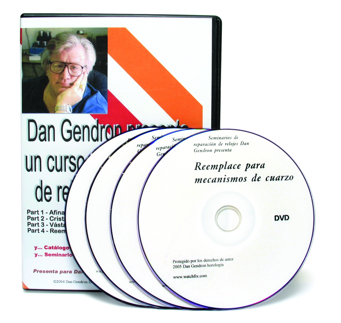 DVD - Un curso de reparacion de relojes de cuarzo