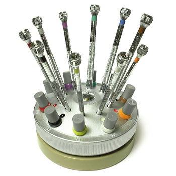 Screwdrivers Bergeon Set of Ten