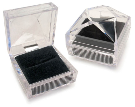 Crystal Clear Ring Box