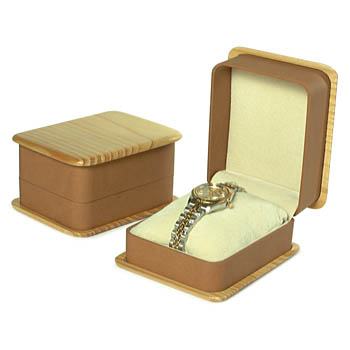 Watch Box with Wood Trim