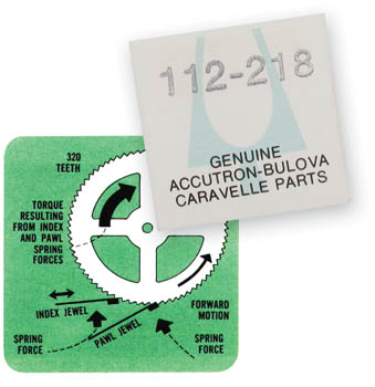 Accutron 218 Index Wheel 112