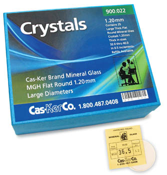 New! Mineral Glass Crystal Assortment, Large 1.20mm