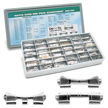 Watchband End Piece Assortment