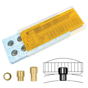 Case Tube Assortment Bergeon 4012