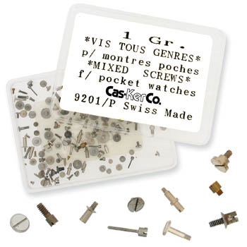 Screw Assortment for Pocket Watches