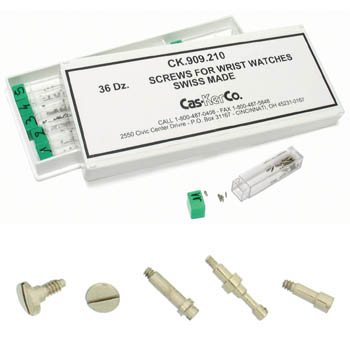 Screw Assortment for Wrist Watches