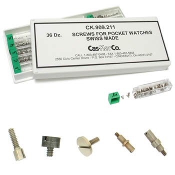 Screw Assortment for Pocket Watches