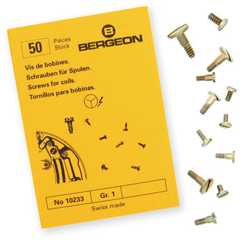 Screw Assortment for Watch Coils Bergeon 10233