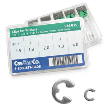 Push Button Clip Assortment, �C� and �E� 