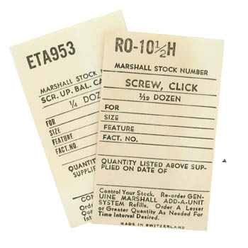 Screws - Marshall