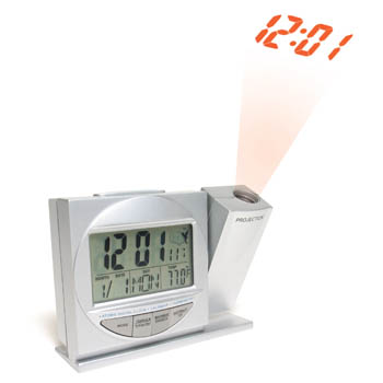 Radio Controlled Projection Alarm Clock