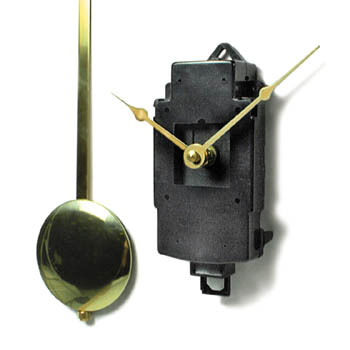 Quartz Pendulum Clock Movement - Long Post