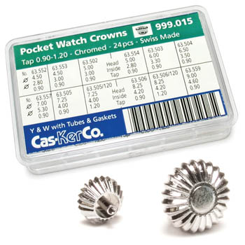 Pocket Watch Crown Assortment