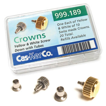 Watch Crown Assortment, Screw Down