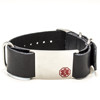 Leather Medical Alert Bands