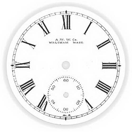 Waltham Watch Dial