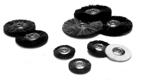 Thick Bristle Brush Wheels