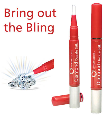 25 % off CONNOISSEURS Diamond Dazzle Stik - Portable Diamond Cleaner for  Rings and Other Jewelry 