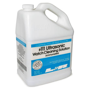 Ultrasonic Watch Cleaning Setup – 3 Jar Method with L&R Cleaner