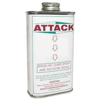 Attack Solvent Epoxy Resin Glue Remover GLU-250.00