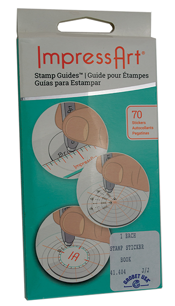 Impress Art Stamp Alignment Guides for Metal Stamping