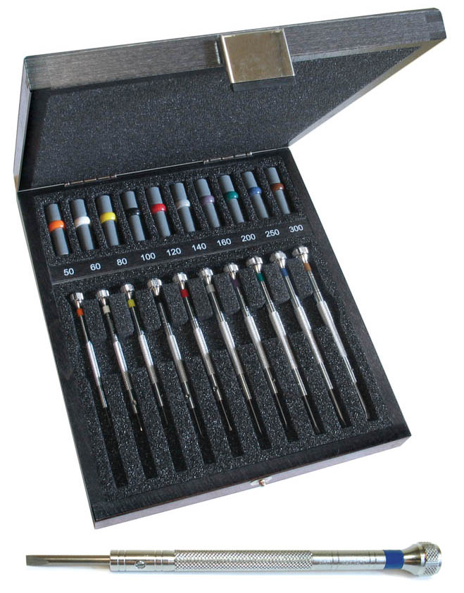 BERGEON® Set of 5 Watchmakers Screwdrivers in Pouch - SEP Tools